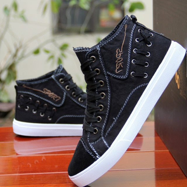 Men's canvas shoes, men's shoes, casual shoes, young students' shoes