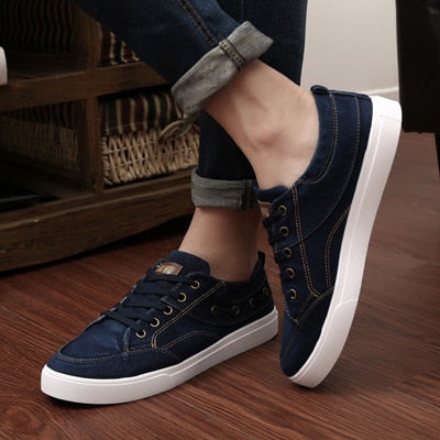 Casual men's shoes canvas shoes, low grade shoes